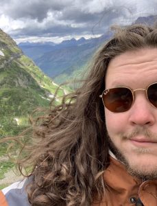Nick Clark hiking